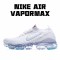 Nike Air VaporMax Flyknit 3.0 Bílý Modrý CW5643 001 Pánské a dámské běžné boty 