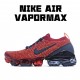 Nike Air VaporMax Flyknit Černá Červené AJ6900 600 Pánské a dámské běžné boty