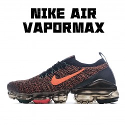 Nike Air VaporMax Flyknit Růžový Černá běžné boty CK0733 080 Pánské a dámské 