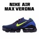 Nike Air VaporMax Flyknit běžné boty AJ6900 400 Pánské a dámské Modrý Zelená