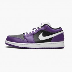 Nike Jordans 1 Retro Low Court Purple Court Purple/White-Black Boty