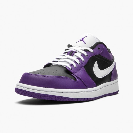 Nike Jordans 1 Retro Low Court Purple Court Purple/White-Black Boty