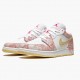 Nike Jordans 1 Mid SE GS Paint Drip Arctic Punch Dámskés Boty