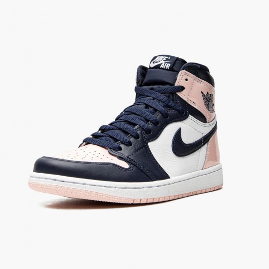 Nike Jordans 1 High OG Bubble Gum Atmosphere/White-Laser Pink-Obsidian Boty