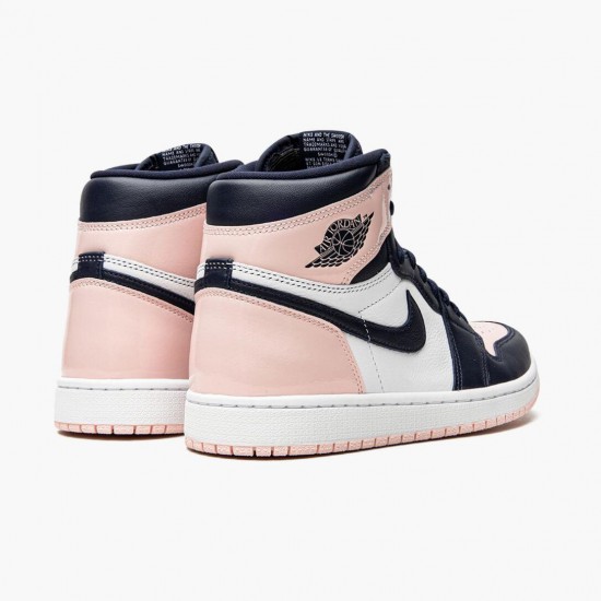 Nike Jordans 1 High OG Bubble Gum Atmosphere/White-Laser Pink-Obsidian Boty