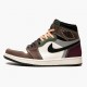 Nike Jordans 1 High OG Hand Crafted Black/Archaeo Brown-Dark Chocolate Pánské Boty