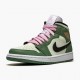 Nike Jordans 1 Mid SE Dutch Green Dutch Green/Black/Barely Green/Arctic Pink Dámskés Boty