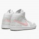 Nike Jordans 1 Mid SE Light Iron Ore Light Iron Ore/Atmosphere/White Boty