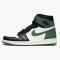 Nike Jordans 1 Retro High Clay Green Summit White/Clay Green-Black Boty