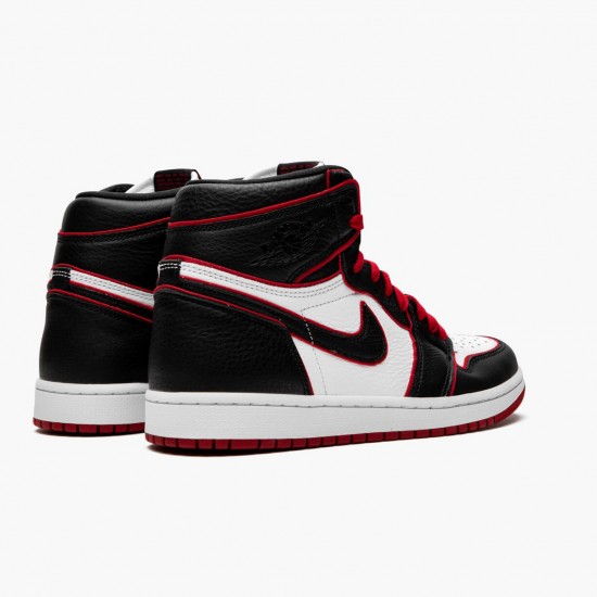 Nike Jordans 1 Retro High OG Bloodline Black/Gym Red/White Pánské Boty