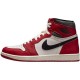 Nike Jordans 1 Retro High OG Chicago Lost and Found Varsity Red/Black-Sail-Muslin Pánské Boty