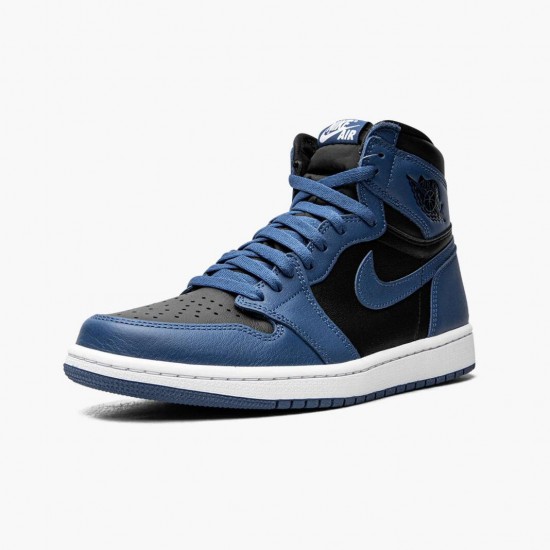 Nike Jordans 1 Retro High OG Dark Marina Blue Dark Marina Blue/Black-White Boty