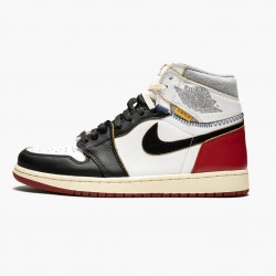 Nike Jordans 1 Retro High Union Los Angeles Black Toe White/Black/Varsity Red/Black Pánské Boty