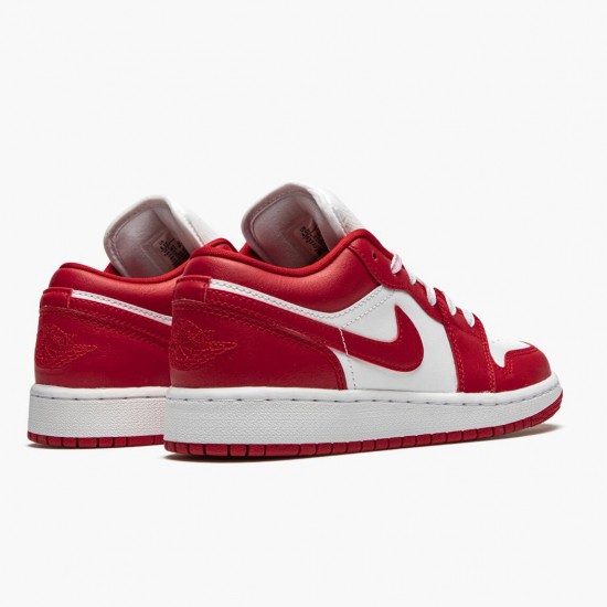 Nike Jordans 1 Low Gym Red/White Gym Red/Gym Red White Pánské Boty