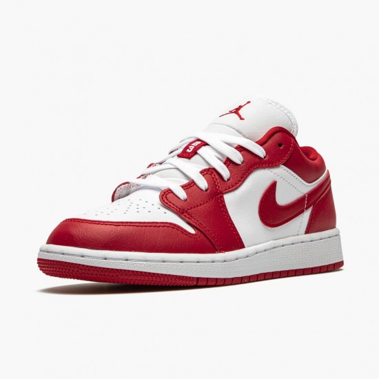 Nike Jordans 1 Low Gym Red/White Gym Red/Gym Red White Pánské Boty