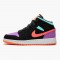 Nike Jordans 1 Mid Candy Black/Total Orange Boty