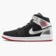 Nike Jordans 1 Mid Johnny Kilroy Black/Gym Red/Metallic Silver Pánské Boty