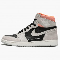 Nike Jordans 1 Retro High Neutral Grey Neutral Grey/Black Pánské Boty