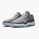 Nike Jordans 11 Low Cool Grey Medium Grey/White Gunsmoke/Black Pánské Boty