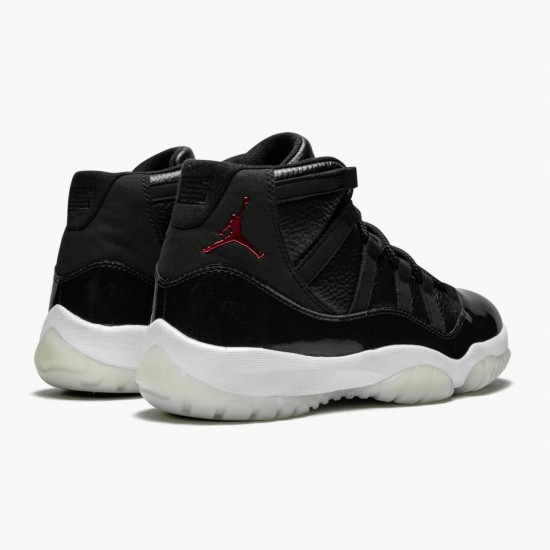 Nike Jordans 11 Retro 72 10 Black Gym Red White Anthracite Black Black/Black-Varsity Red Boty