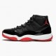 Nike Jordans 11 Retro Bred Black/Varsity Red/White/Black Pánské Boty