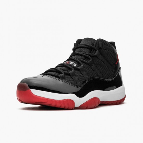 Nike Jordans 11 Retro Bred Black/Varsity Red/White/Black Pánské Boty