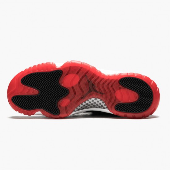 Nike Jordans 11 Retro Bred Black/Varsity Red/White/Black Pánské Boty