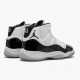 Nike Jordans 11 Retro Concord 2018 White/Black/Concord Black Boty