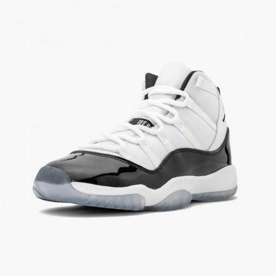 Nike Jordans 11 Retro Concord 2018 White/Black/Concord Black Boty