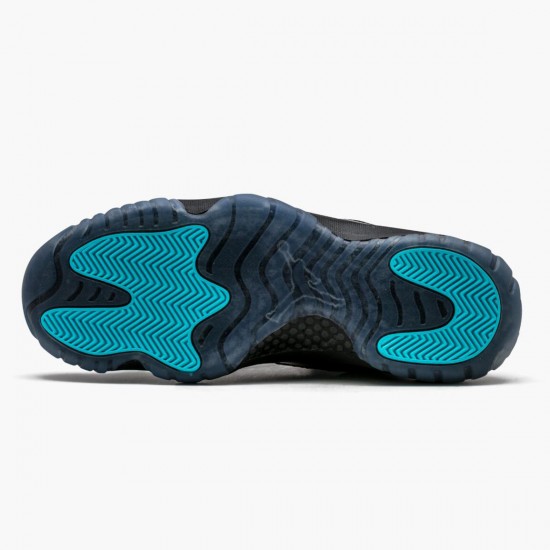 Nike Jordans 11 Retro Gamma Blue Black/Gamma Blue/VarsityMaize Black Pánské Boty