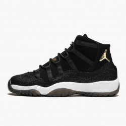 Nike Jordans 11 Retro Heiress Black Stingray Black/Metallic Gold/White/Black Boty