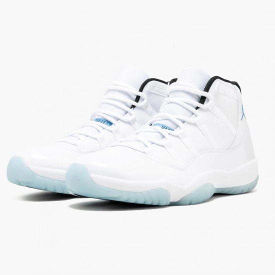 Nike Jordans 11 Retro Legend Blue 2014 White/Legend Blue/Black Pánské Boty