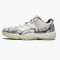 Nike Jordans 11 Retro Low Snake Light Bone Light Bone/Smoke Grey/White Bl Black Boty