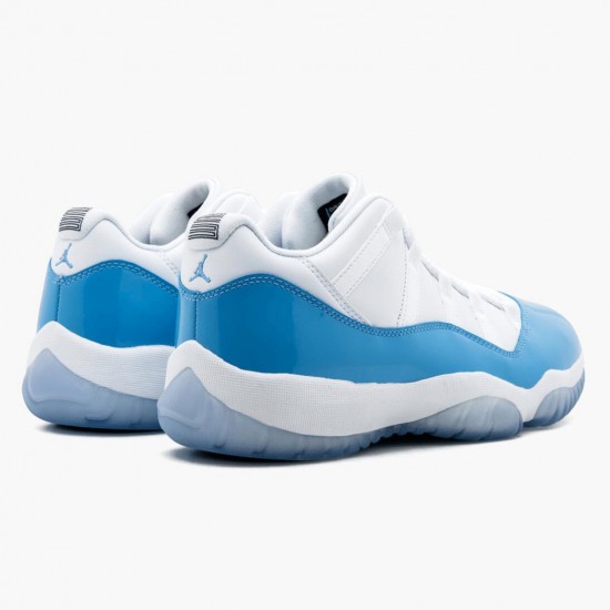 Nike Jordans 11 Retro Low University Blue White/University Blue/Black Boty