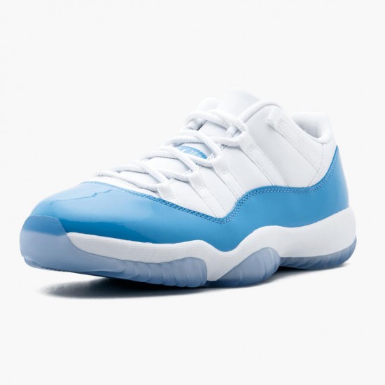 Nike Jordans 11 Retro Low University Blue White/University Blue/Black Boty