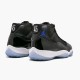 Nike Jordans 11 Retro Space Jam 2016 Black/Concord White/Black Pánské Boty