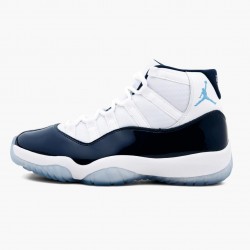 Nike Jordans 11 Retro UNC Win Like 82 White/University Blue/Black Pánské Boty