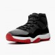 Nike Jordans 11 Retro Bred 2019 Black/White/Varsity Red Pánské Boty