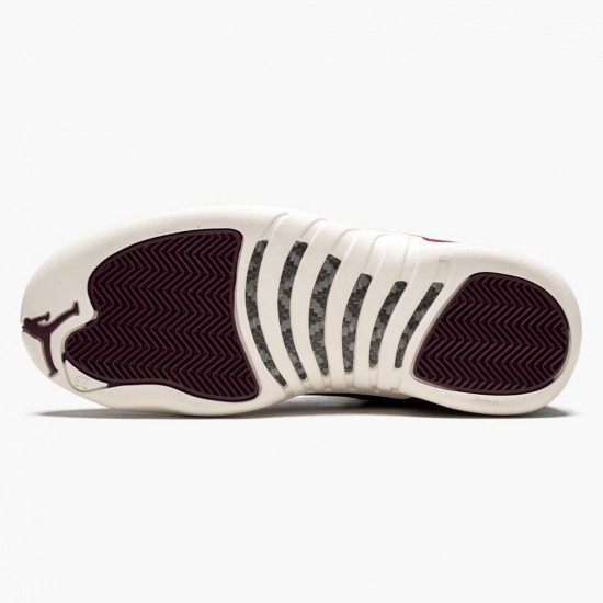 Nike Jordans 12 Retro Bordeaux Bordeaux/Sail-Metallic Silver Pánské Boty