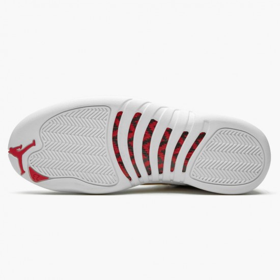 Nike Jordans 12 Retro FIBA White/University Red/Metallic Boty