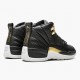 Nike Jordans 12 Retro Reptile Black/Metallic Gold/White Boty