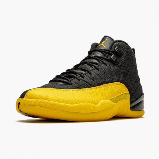 Nike Jordans 12 Retro University Gold Black/Black/University Gold Pánské Boty