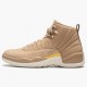 Nike Jordans 12 Retro Vachetta Tan Vachetta Tan/Metallic Gold-Sail Dámskés Boty