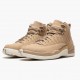 Nike Jordans 12 Retro Vachetta Tan Vachetta Tan/Metallic Gold-Sail Dámskés Boty