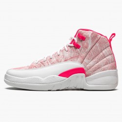 Nike Jordans 12 Retro GS Arctic Pink White/Arctic Punch/Hyper Pink Dámskés Boty