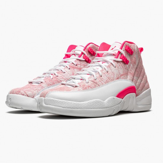 Nike Jordans 12 Retro GS Arctic Pink White/Arctic Punch/Hyper Pink Dámskés Boty