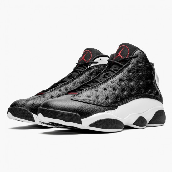 Nike Jordans 13 He Got Game Black/Gym Red/White Dámskés Boty