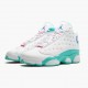 Nike Jordans 13 Retro Aurora Green White/Soar Aurora Green Digita Dámskés Boty