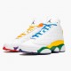 Nike Jordans 13 Retro Playground White/Black Crt/Prpl Ttl/Orang Dámskés Boty