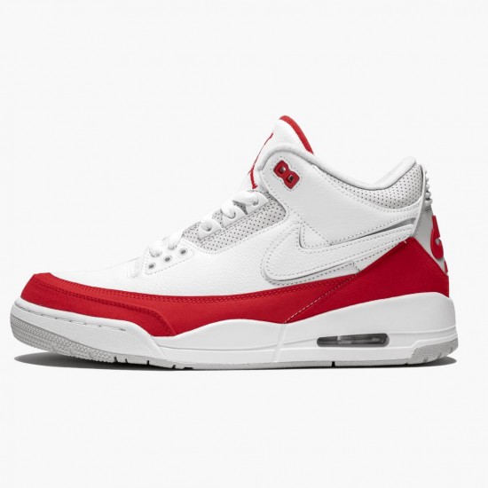 Nike Jordans 3 Retro Tinker White/University Red Neutral G Pánské Boty